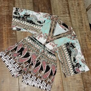 Women's Kimono Romper